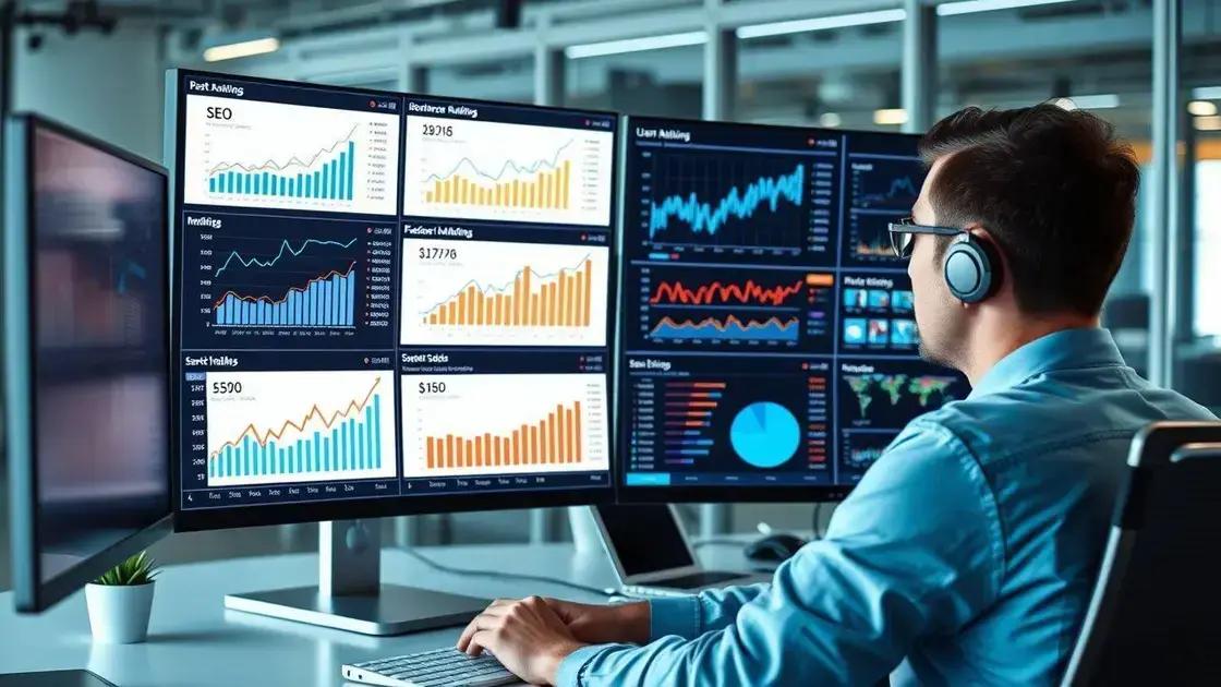Monitoramento e ajustes para crescimento contínuo