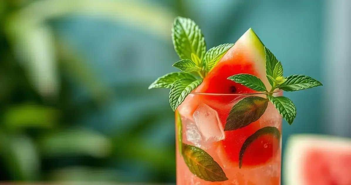 Leia mais sobre o artigo ICE Tropical com Melancia e Hortelã: Refresco Refrescante para o Verão