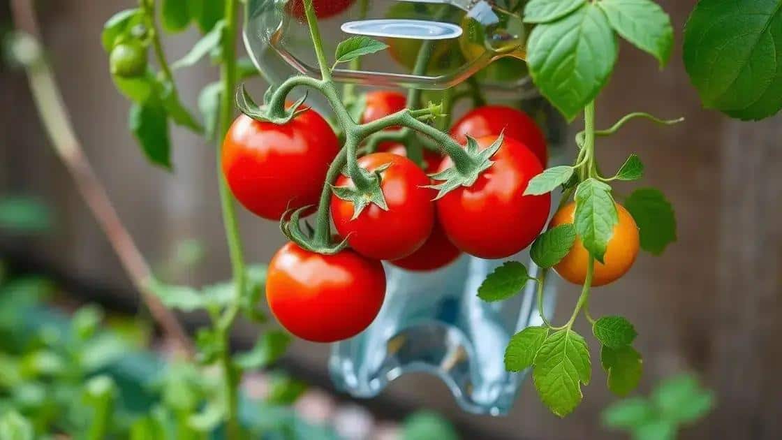 Leia mais sobre o artigo A Técnica Revolucionária de Cultivar Tomates em Garrafas Invertidas com 3x mais Produção