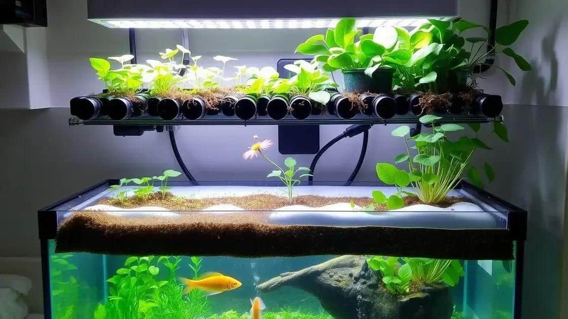 Leia mais sobre o artigo Aquaponia Compacta: Crie um Sistema que Produz Peixes e Vegetais em Apenas 1m³