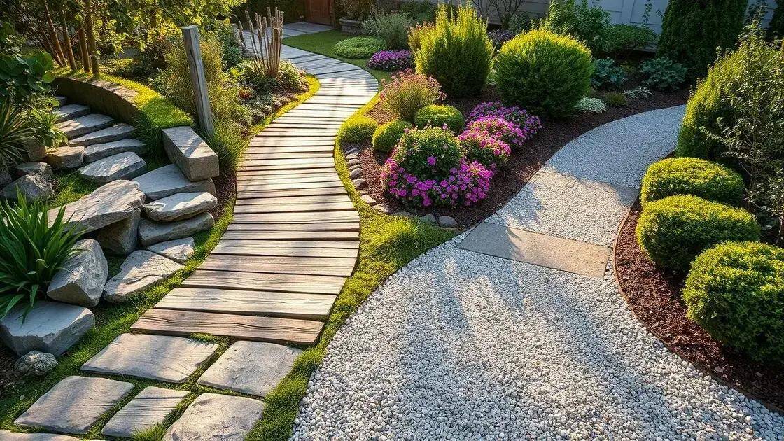 tipos de materiais para caminhos de jardim tipos de materiais para caminhos de jardim