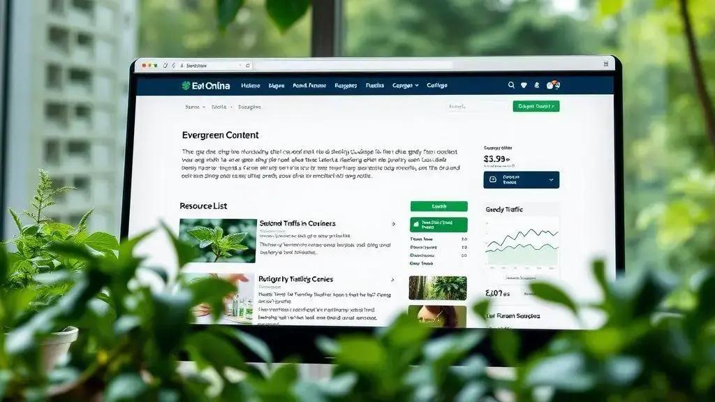 a força do conteúdo evergreen para crescer de forma sustentável