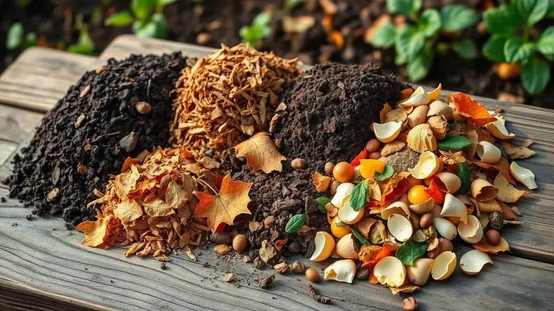 Tipos de adubo natural para hortas
