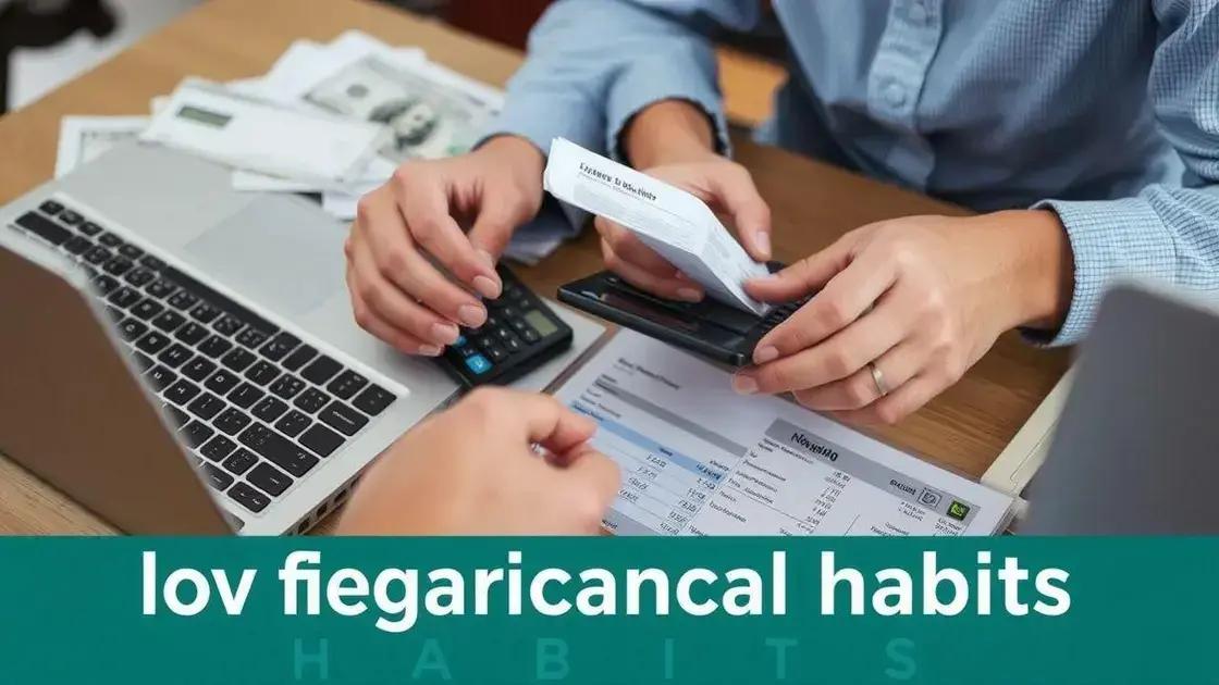 Como identificar hábitos financeiros negativos