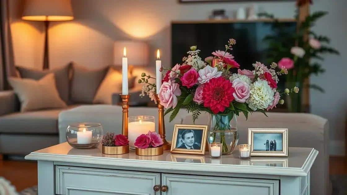 Como decorar mesas laterais para dar um toque especial