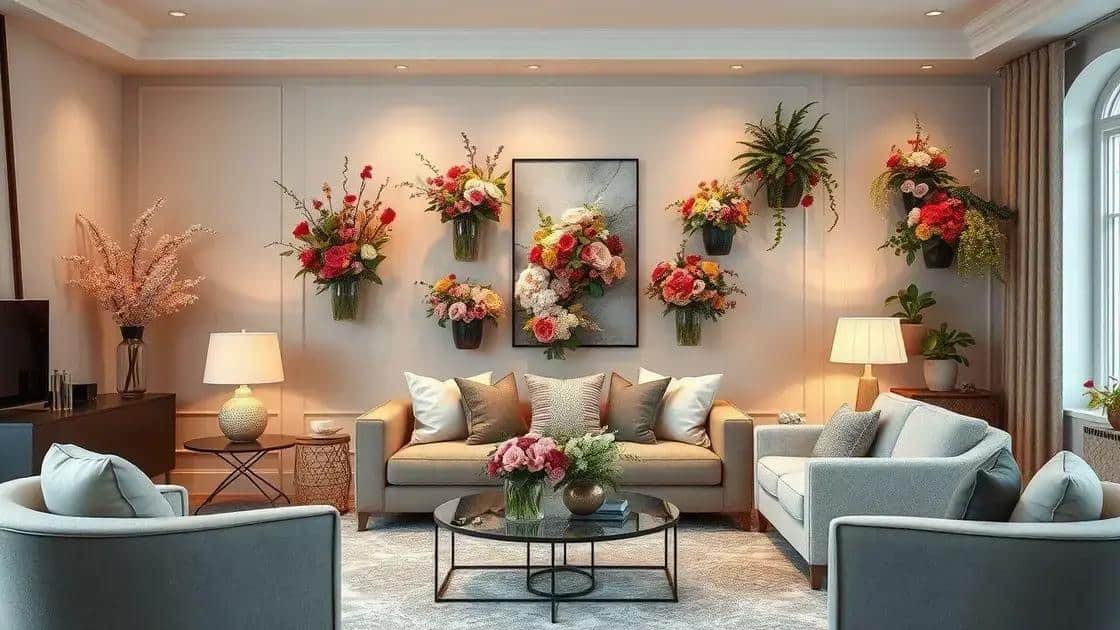 Dicas para harmonizar arranjos florais com a decoração da casa
