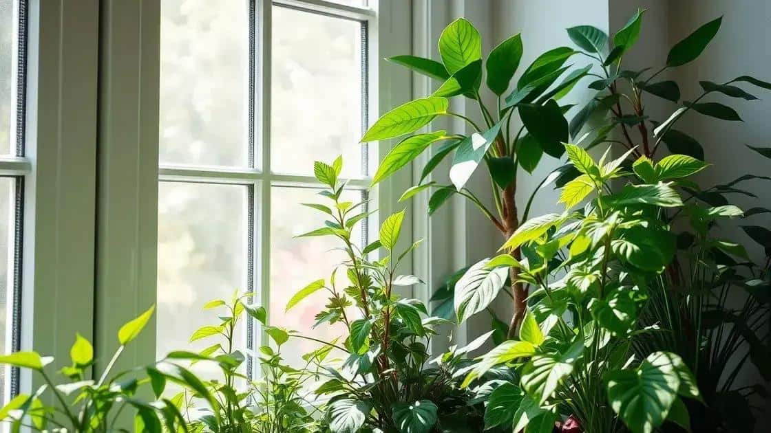 A importância da iluminação para plantas internas