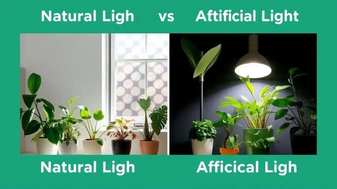 Luz natural versus luz artificial: o que você precisa saber