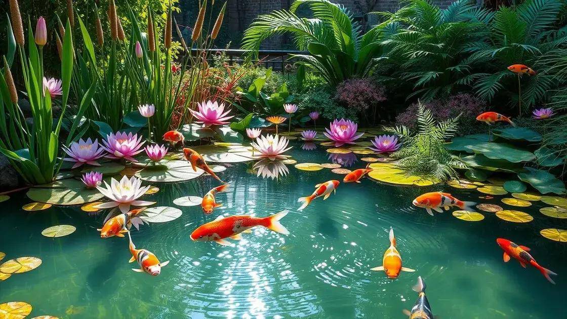 plantas e peixes recomendados