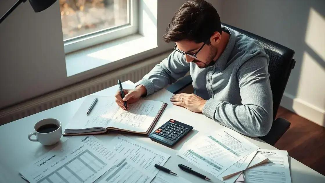 Criando um planejamento para pagar dívidas