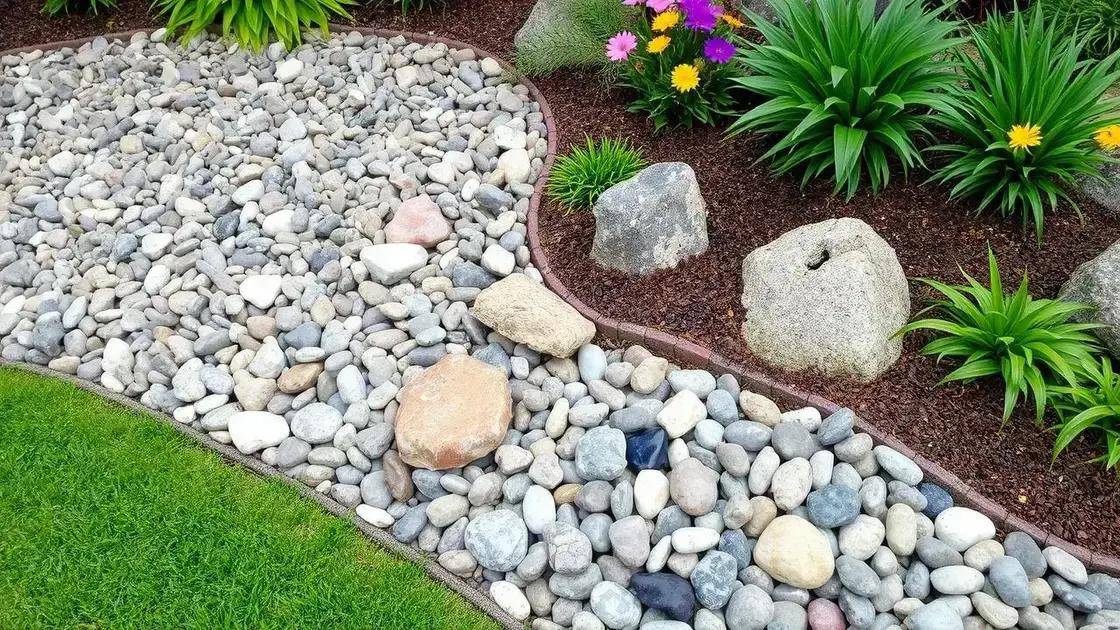 tipos de pedras ideais para jardim