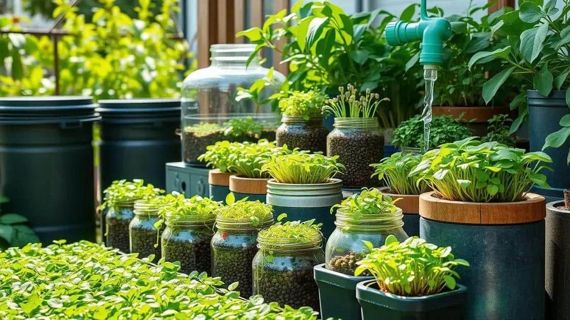 Dicas de cultivo sustentável e econômico