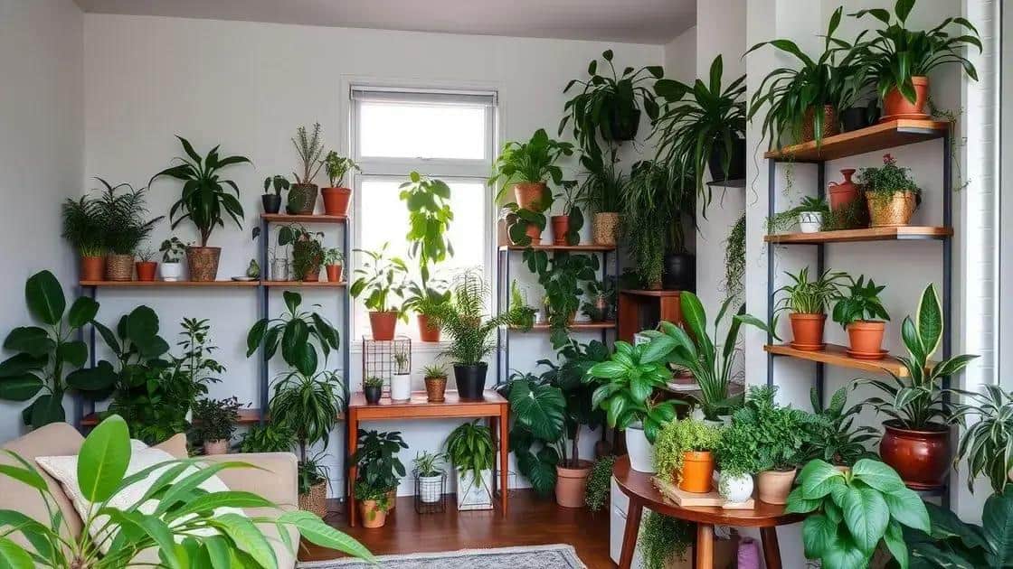o que cultivar em espacos internos