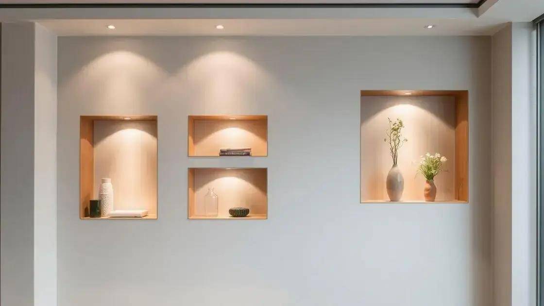 Erros comuns ao decorar com nichos flutuantes