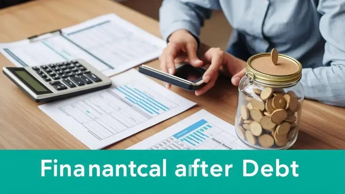 Mantendo o controle financeiro após as dívidas