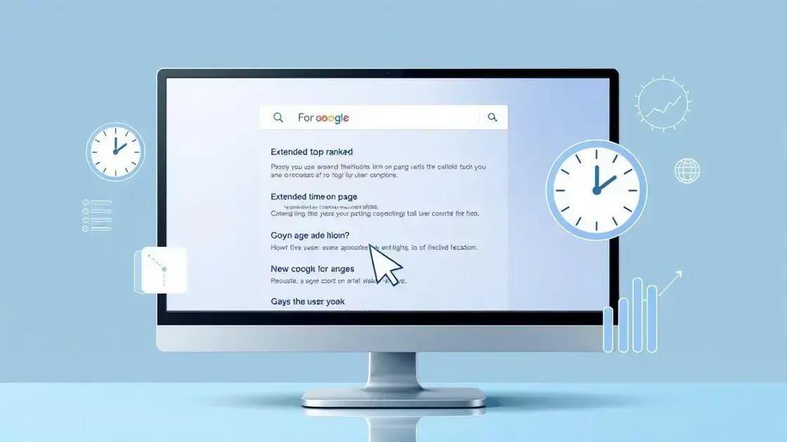 Por que o Google considera o tempo de permanência