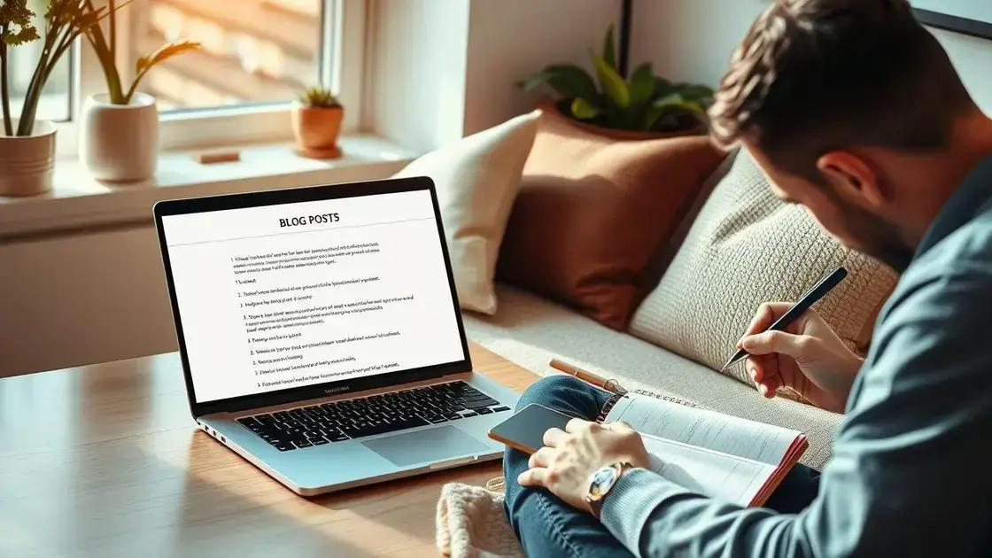 uso estratégico de subtítulos e listas para engajamento