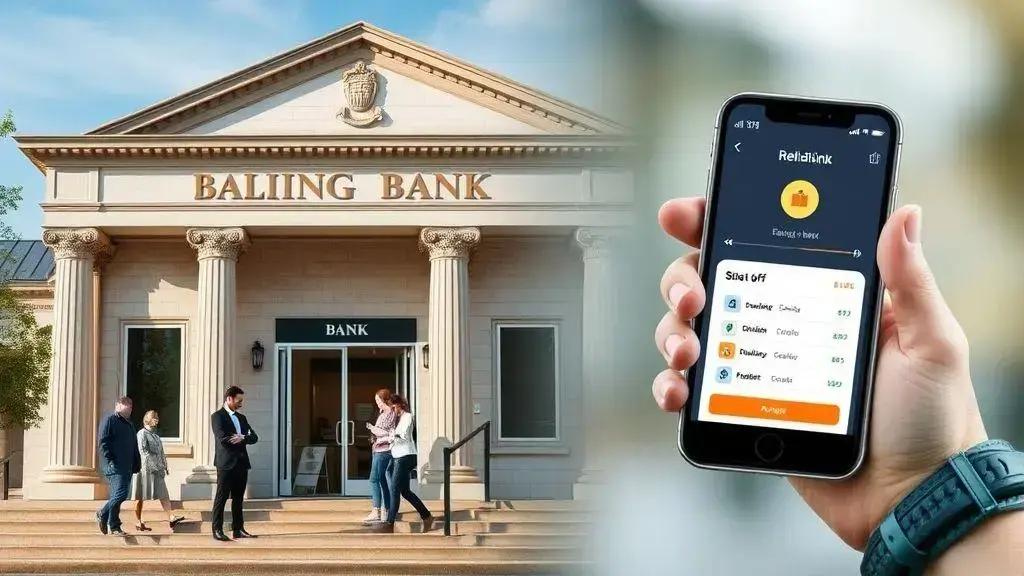 Vantagens e desvantagens dos bancos tradicionais