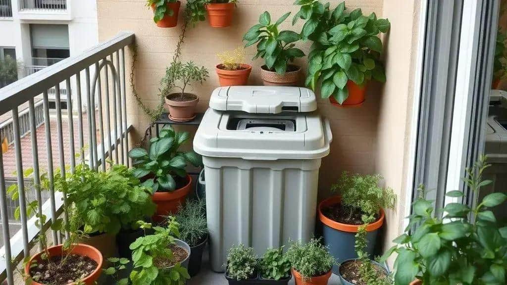 Leia mais sobre o artigo Composteira de Apartamento sem Cheiro: Monte em 1 Hora e Produza Adubo em 3 Semanas