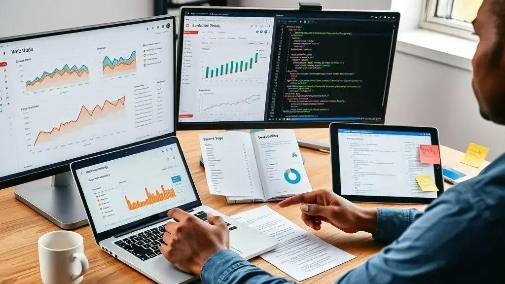 Auditoria técnica e performance: medir Core Web Vitals