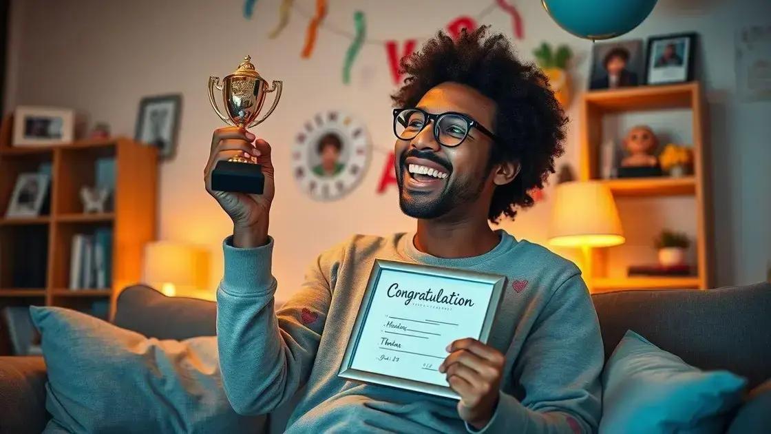 Celebrando conquistas: o impacto na vida pessoal