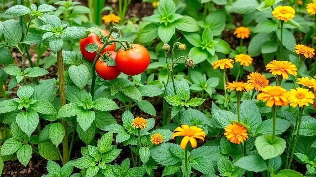 Utilizando plantas companheiras contra pragas
