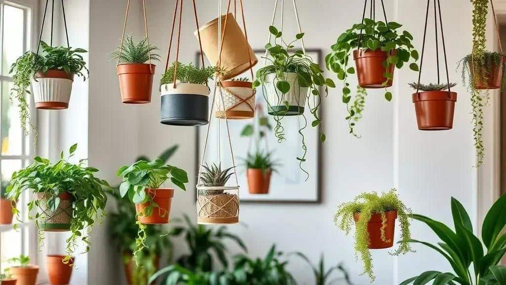 Dicas para decorar com vasos suspensos