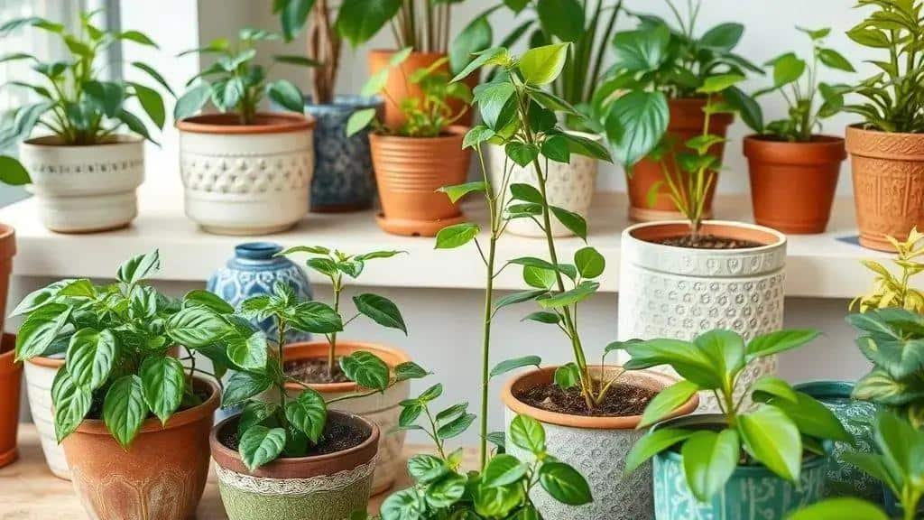 Cuidados e manutenção para vasos internos