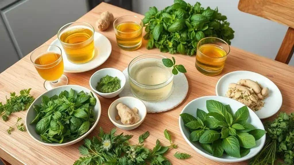 Receitas simples com ervas para o dia a dia