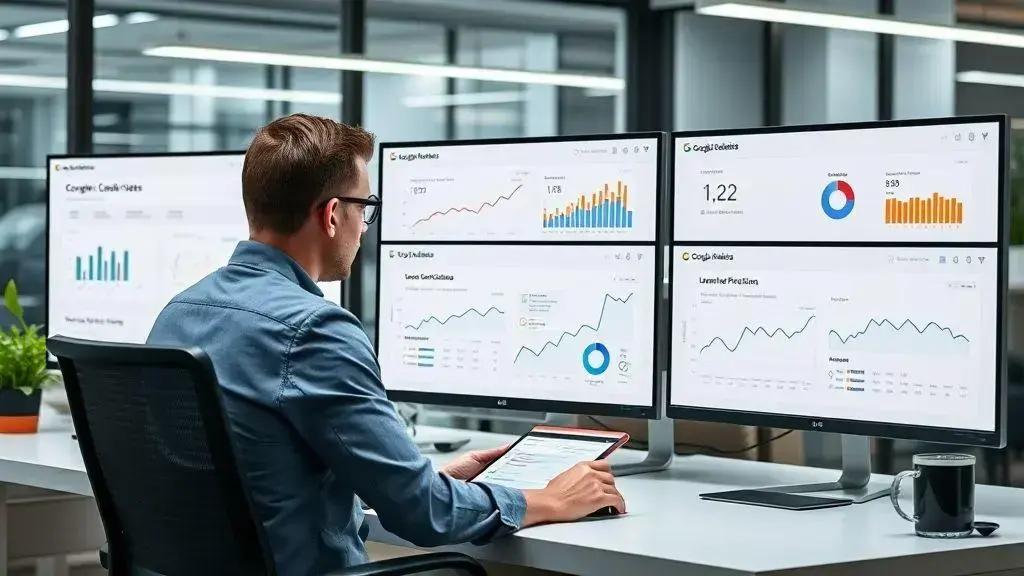 Integração do GA4 com o Search Console para insights completos Integração do GA4 com o Search Console para insights completos