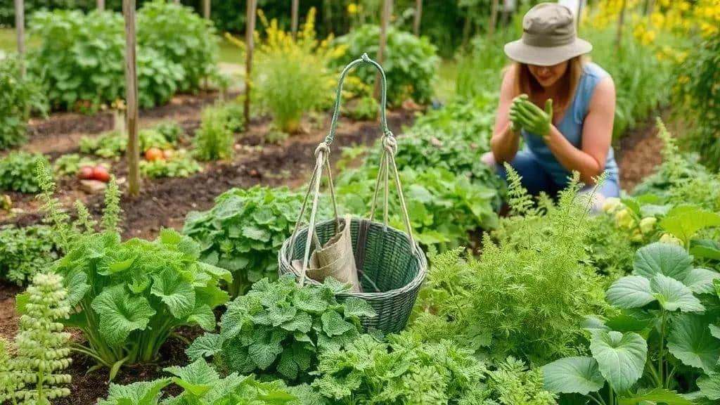 Colheita e manutenção dos alimentos perenes