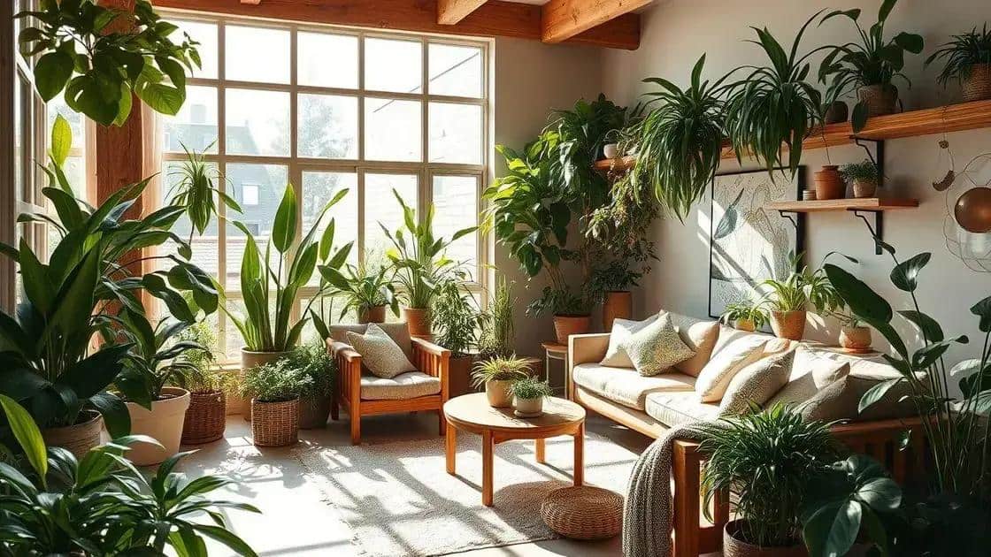 plantas ideais para diferentes tipos de sala