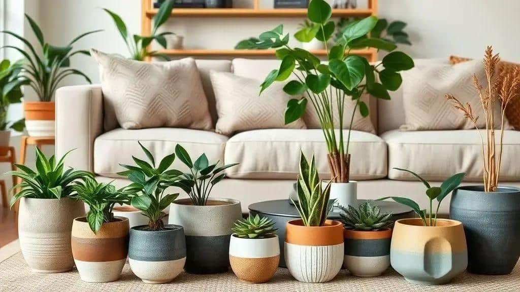 como escolher vasos que complementam a decoração