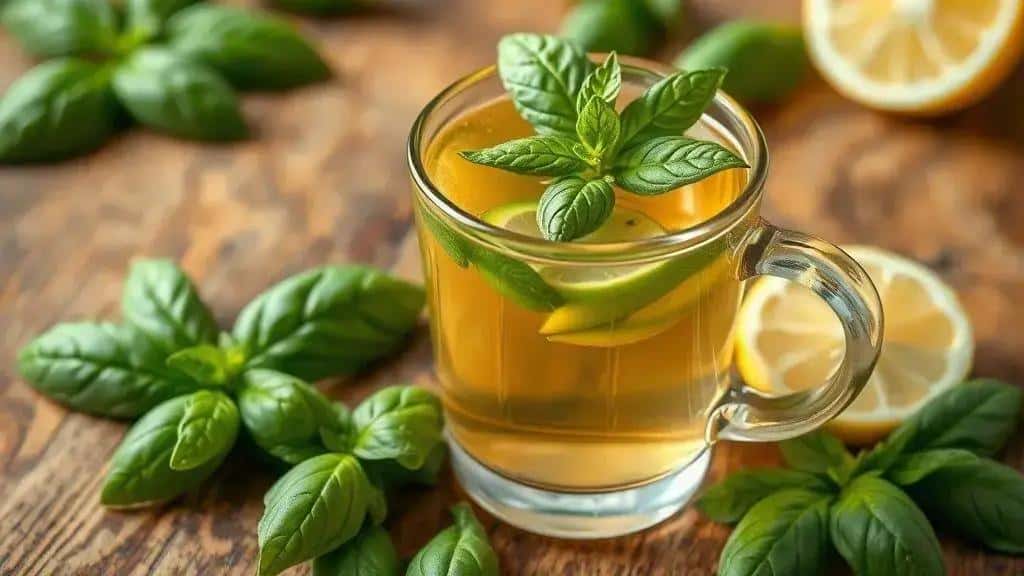 Como preparar chás e infusões com manjericão
