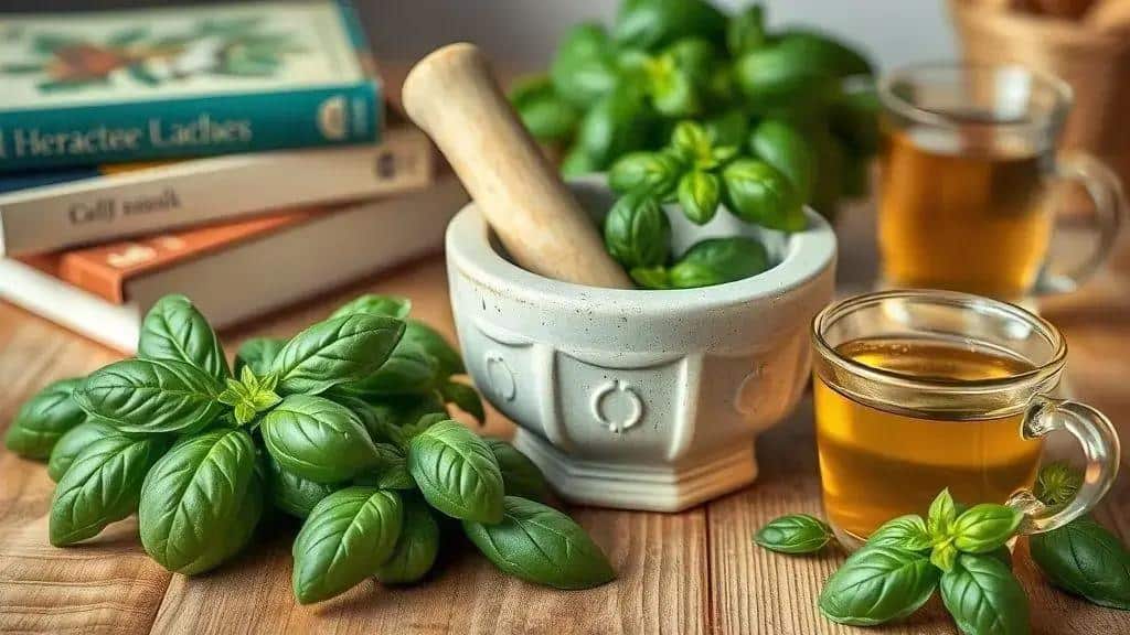 Cuidados ao utilizar manjericão com fins medicinais