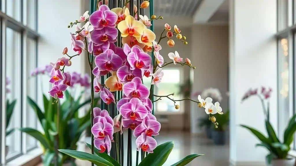 o sistema vertical que faz suas orquideas florescerem o ano todo