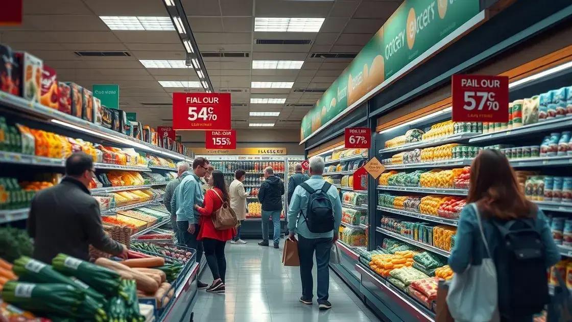 Estratégias para economizar nas compras do supermercado