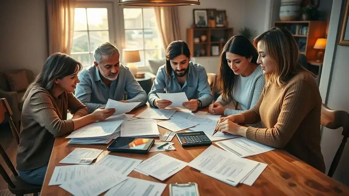 Como dividir as despesas entre os membros da casa