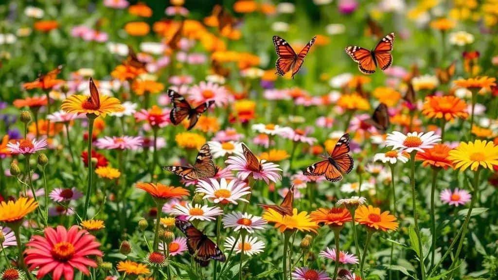 O que são jardins de borboletas?