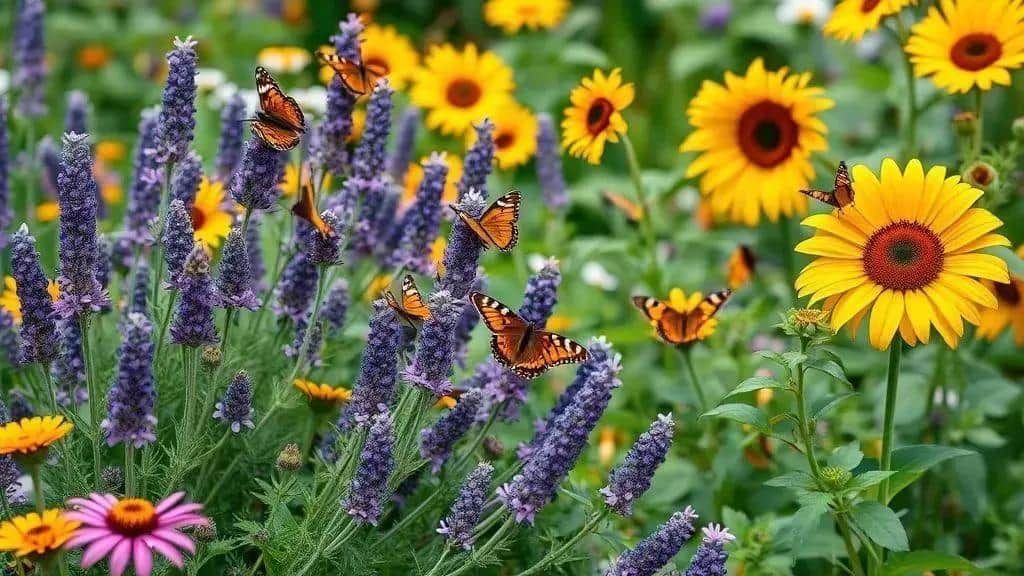 Plantas que atraem borboletas para o jardim