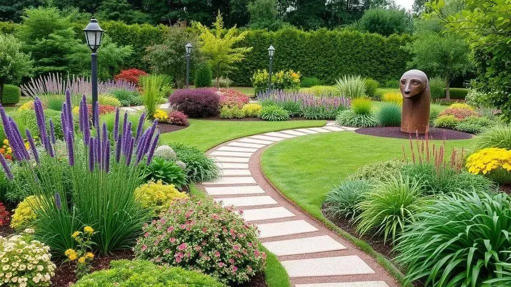 Importância dos pontos de foco em jardins