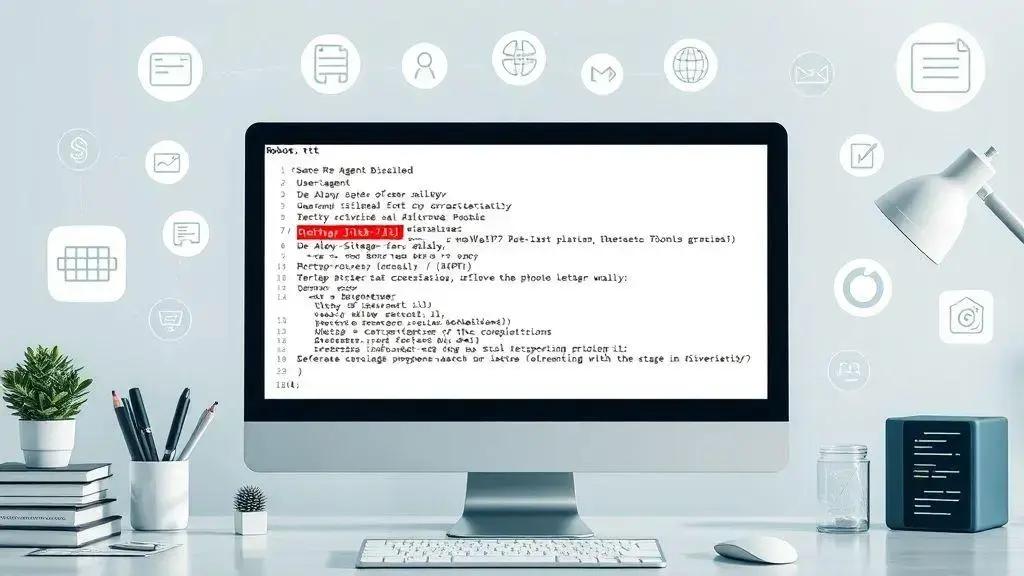 Principais diretrizes e comandos do robots.txt