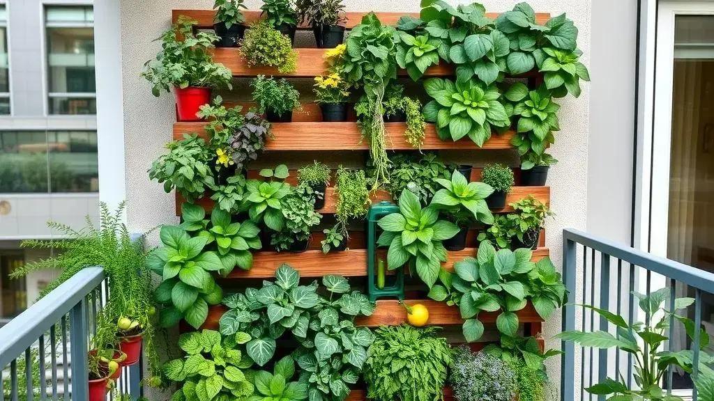 Vantagens de cultivar hortas verticais Vantagens de cultivar hortas verticais