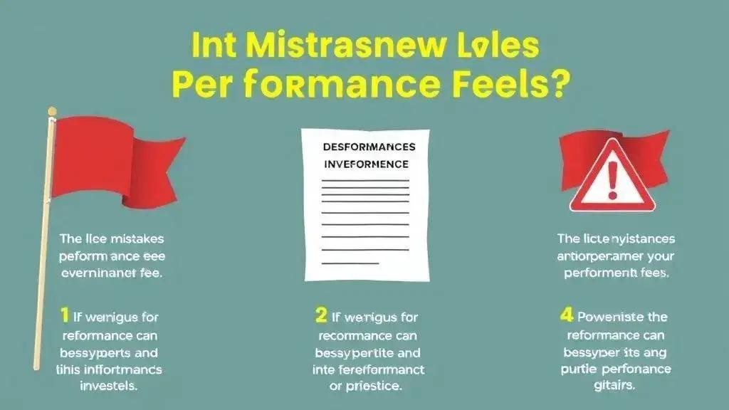 Erros comuns ao lidar com taxa de performance