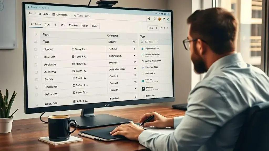Conteúdo e duplicidade: quando usar categorias vs tags Conteúdo e duplicidade: quando usar categorias vs tags