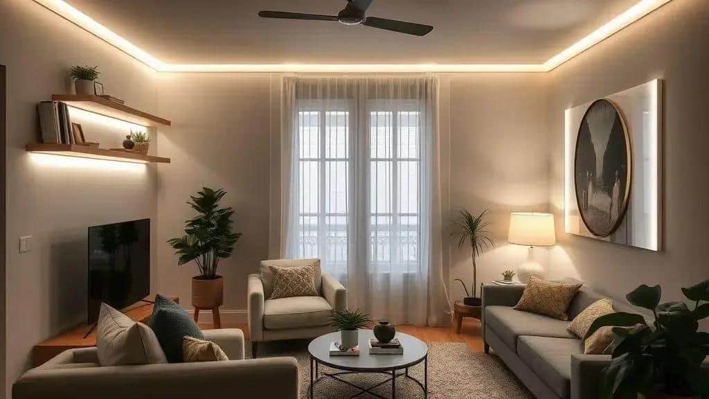 Ideias criativas para aplicar iluminação indireta Ideias criativas para aplicar iluminação indireta