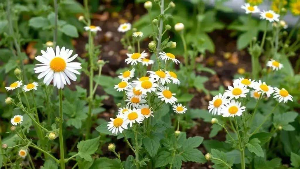 Aplicações do chá de camomila nas plantas