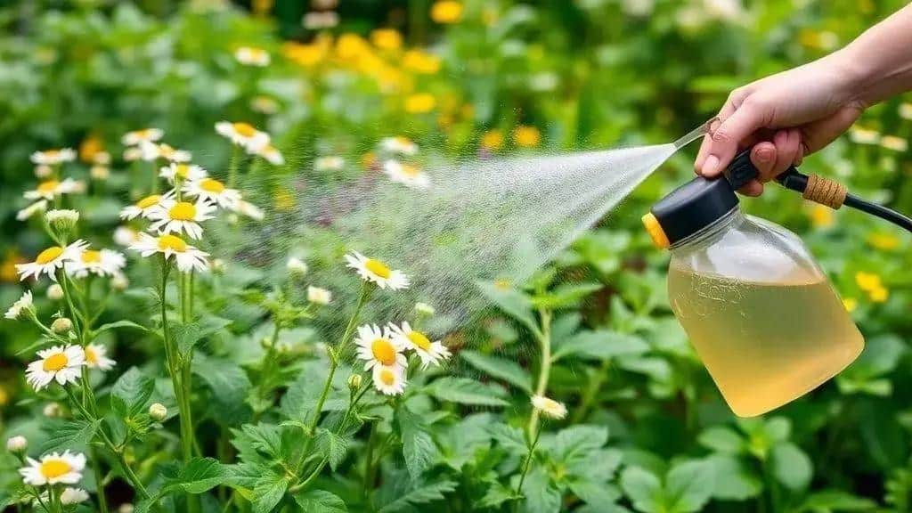 Benefícios do chá de camomila como fungicida