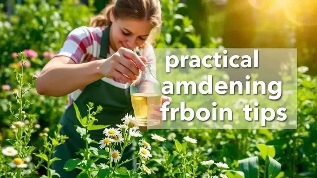 Dicas práticas para uso eficiente no jardim
