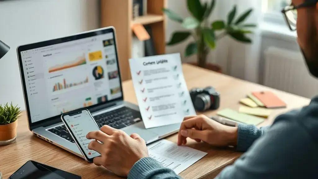 Checklist prático para revisar e atualizar posts Checklist prático para revisar e atualizar posts